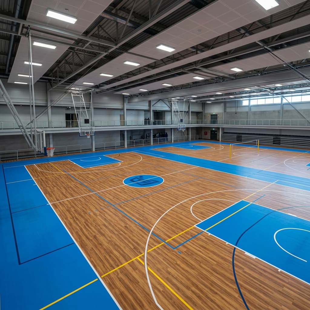Spor Salonu PVC (Sports Floor) - Kaya Yer Döşemeleri