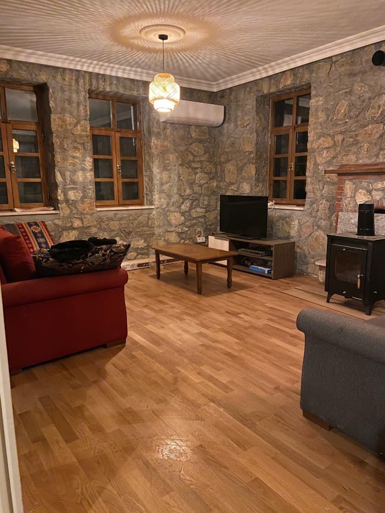 Rustik Salon ve Şömine
