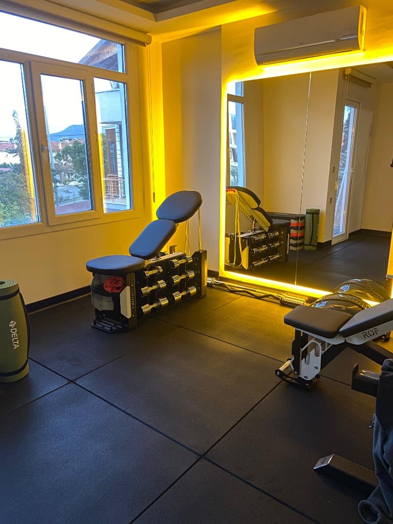 Karo Kauçuk Fitness Alanı